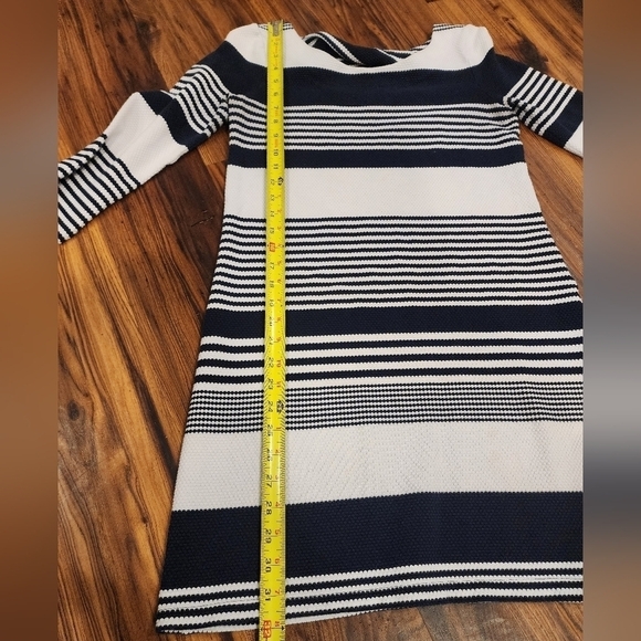 Lily Pulitzer Nautical Striped Bay Dress with Twist Back - Picture 8 of 14